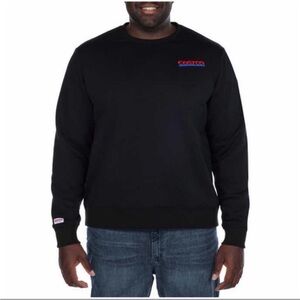 NWT Costco Wholesale Men Logo Fleece Crewneck Sweatshirt - size S